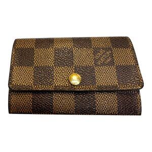 Louis Vuitton Damier Ebene Canvas 6 Key Holder